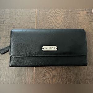 Nautica black wallet